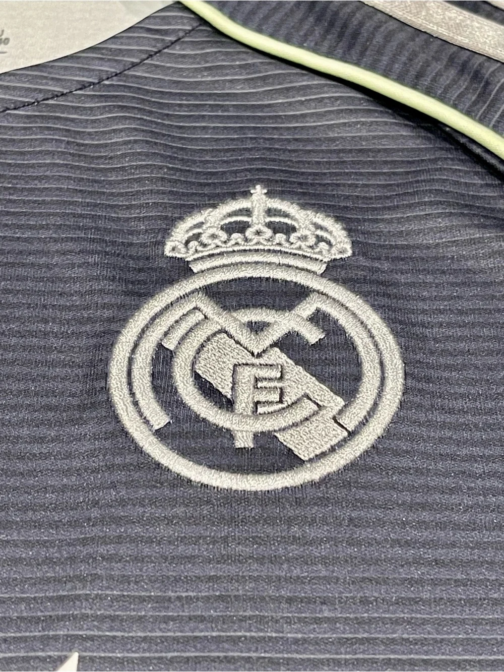 NWT Adidas Real Madrid Away Jersey Youth 9-10Y 140 Navy Aeroready Soccer Shirt